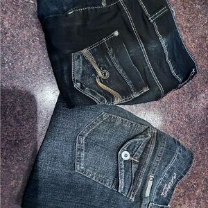 Bubblegum Black and Dark Blue women Jeans